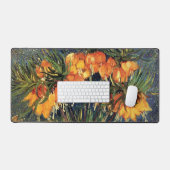 Vrienden in een kopervaas door Vincent van Gogh Bureaumat (Keyboard & Muis)