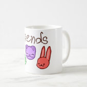 Vrienden Kleurrijke Dieren Mok (Voorkant rechts)