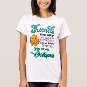 Vrienden komen als de golven van de oceaan t-shirt
