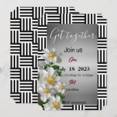 Vrienden krijgen een uitnodiging (Voorkant / Achterkant)