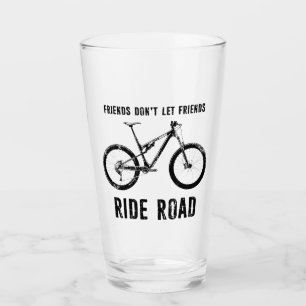 Vrienden laten Friends Ride Road Mountain Biker Glas