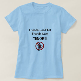 Vrienden laten geen vrienden op de vervaldag t-shirt
