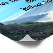 Vrienden laten vrienden niet zonder Jezus sterven Poster (Hoek)