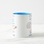 Vrienden lijken op zeeschelpen mok (Midden)