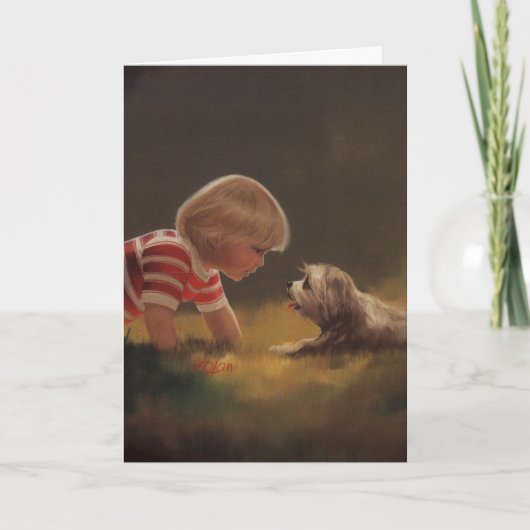 Vrienden maken kaart (Voorkant)