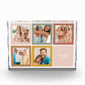 Vrienden Modern Minimal Photo Block Fotoblokken (Voorkant)