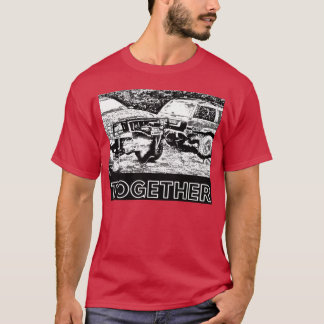 Vrienden na offroad-avontuur Offroad auto's g T-shirt
