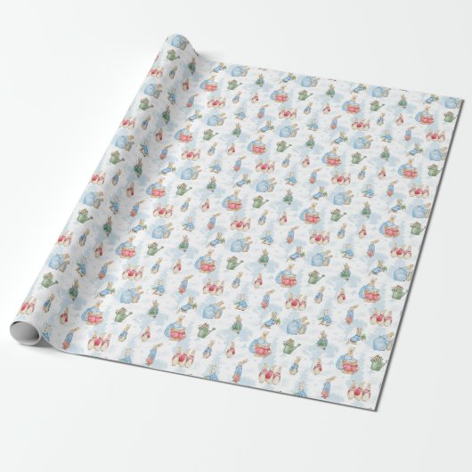 Vrienden Peter Rabbit Baby Cadeaupapier (Uitgerold)