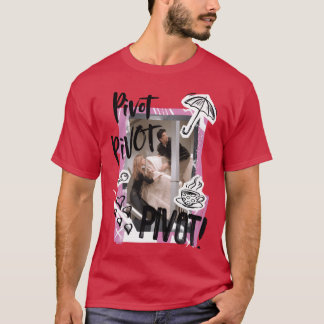 Vrienden PIVOT Rachel Ross en Chandler vriend T-shirt