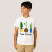 vrienden plant t-shirt (Voorkant volledig)
