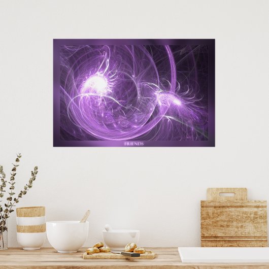 Vrienden Poster (Keuken)