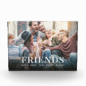 Vrienden Quote Custom Foto Minimalist (Voorkant)