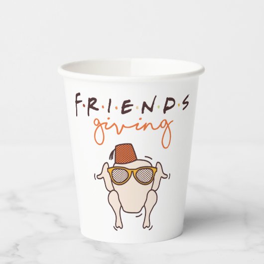 Vrienden T.V. serie | Vriendsgiving Party Papieren Bekers (Links)