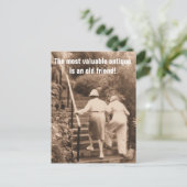 Vrienden tot het einde briefkaart (Staand voorkant)