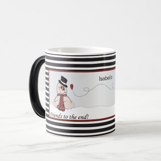 Vrienden tot het einde magische mok (Voorkant links)