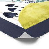 Vrienden van Clementine | Folk Art Hedge Hog Poster (Hoek)