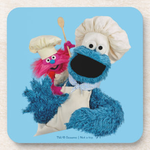 Vrienden van de Eetwagen van Cookie Monster Bier Onderzetter