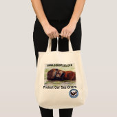 Vrienden van het Zee Otter Organic Cotton Tas (Voorkant (product))