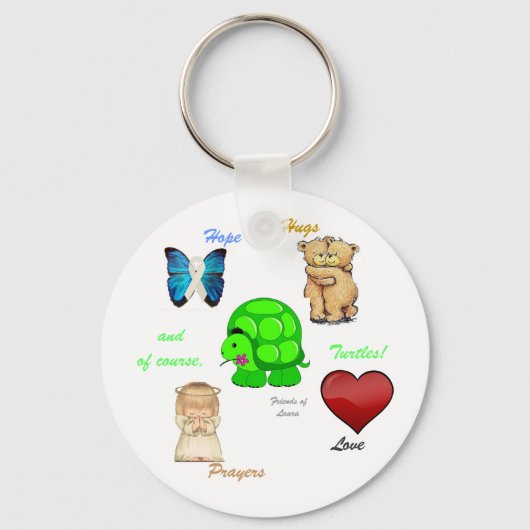 Vrienden van Laura Sleutelhanger 2 (Voorkant)