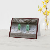 Vrienden Vlindercocons Kaart (Gele Bloem)