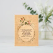  vrienden - Vogels en Floral - Briefkaart (Staand voorkant)