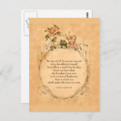  vrienden - Vogels en Floral - Briefkaart (Voorkant / Achterkant)