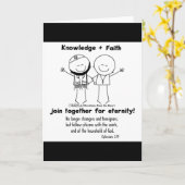 Vrienden voor de eeuwigheid kaart (Gele Bloem)