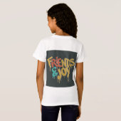 Vrienden & Vreugde T-shirt (Achterkant volledig)