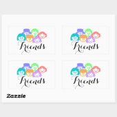 "Vrienden" Vriendschap,  Stickers (Vel)