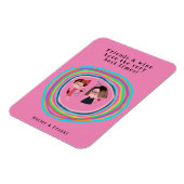 Vrienden & Wijn Verjaardag Magneet (Linkerzijde)