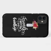 Vrienden zeggen nooit afscheid Case-Mate iPhone case (Achterkant (horizontaal))