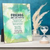 Vrienden zijn als Panties Fotoplaat (Zijkant)