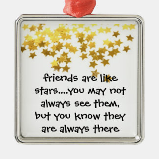 Vrienden zijn als Stars Ornament