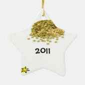 vrienden zijn als sterrenversiering keramisch ornament (Achterkant)