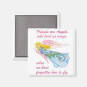 Vrienden zijn Angels Magneet (Voorkant / Achterkant)