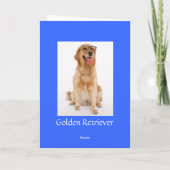 Vrienden zijn een Blessing Golden Retriever Dog Ka Kaart (Achterkant)