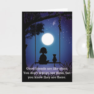 Vrienden zijn een soort sterrenkaart kaart