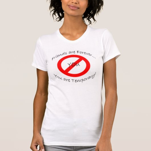 Vrienden zijn eeuwig.. t-shirt (Voorkant)