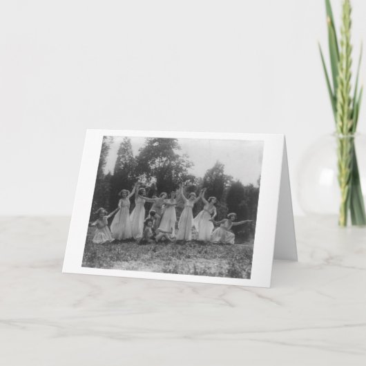  - Vrienden zijn engelen die ons verheffen, Kaart (Voorkant)