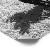 Vrienden - zwart lab poster (Hoek)