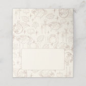 Vriendendankdag Thanksgiving Neutrale Esthetiek (Buitenkant ongevouwen)