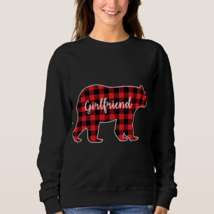 Vriendin Beer Red Pset Family Matching Christma Trui