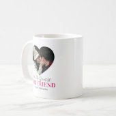 Vriendin Foto Heart Gift Koffiemok (Voorkant links)