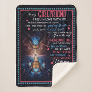 Vriendin Gifts   Brief aan mijn Vriendin Sherpa Deken