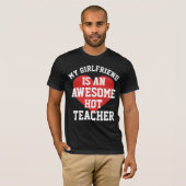 Vriendin leraar t-shirt (Voorkant volledig)