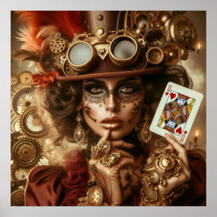 "Vriendin" "Mooie Koningin van het Hart V3 Poster