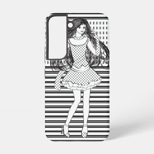 vriendin samsung galaxy hoesje (Achterkant)