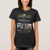 Vriendin van de Afstuderen fotocollage T-shirt (Voorkant)
