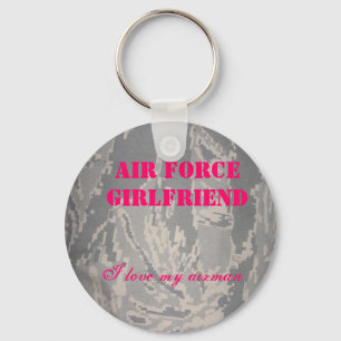 Vriendin van de luchtmacht, ik hou van mijn... sleutelhanger
