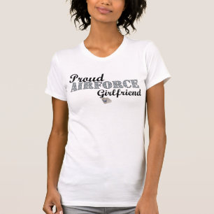 Vriendin van de luchtmacht t-shirt